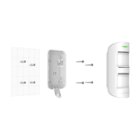 Кріпильна панель Ajax SmartBracket MotionProtect Outdoor white Кріпильна панель Ajax SmartBracket MotionProtect Outdoor white