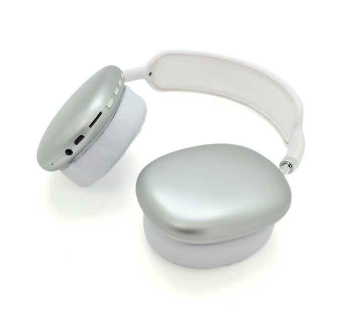 Бездротові навушники Bluetooth Macaron P9, Silver