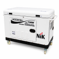 Генератор дизельний NIC DG15000, 1-фазний 230V, 50Hz, 12kW, бак 25 л, витрата 3.1 л / год, пуск: стартер / AVR, 1280х750х870 мм, 315кг