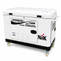 Генератор дизельний NIC DG17000, 3-фазний 230 / 380V, 50Hz, 12kW, бак 25 л, витрата 3.1 л / год, пуск: стартер / AVR, 1280х710х872 мм, 295кг