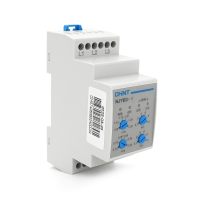 Реле контролю фаз CHINT NJYB3-4 AC380V, 3F3P, Захист U+(1,05~1,3)*Us / U-(0,7~0,95)*Us,Затримка 0,1~10с,Захист обриву / послідовності фаз / баланс20%, Ue740. 1CO+1NO