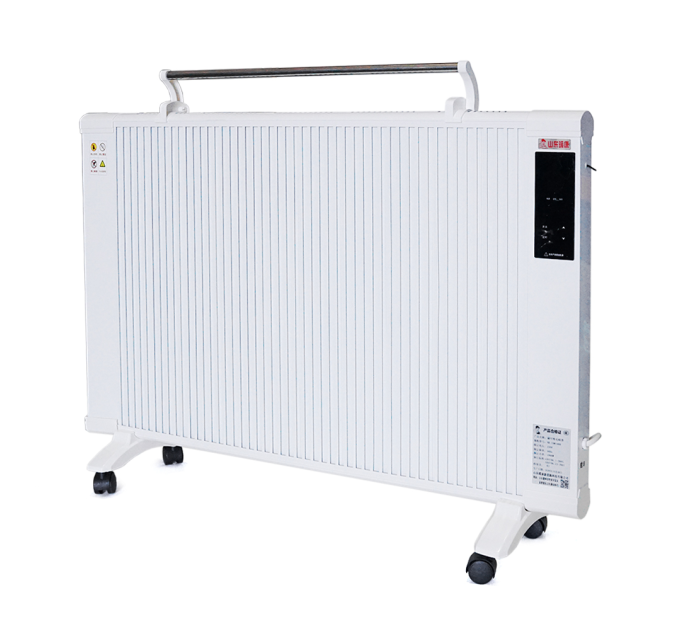 Конвектор електричний Nuankang NK-TXW1000, LED-дисплей, електронний термостат, 220V / 1.0kW, 10-14 м², Box + перехідник на євророзетку