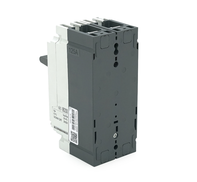 Двополюсний автомат постійного струму CHINT NM8NDC-125B-DC500V, 125A, 25kA, DC500V, 2P, 62x140x78,5mm