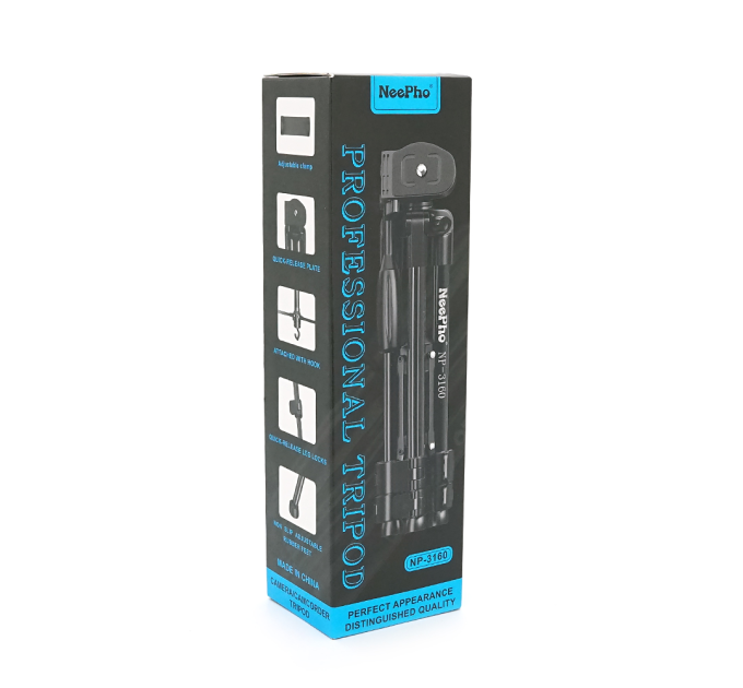 Штатив Nee Pho NP-3160, висота 30-68.5см, Box