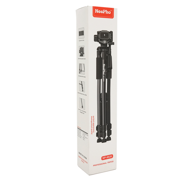 Штатив Nee Pho NP-8820, висота 55-150см, Box