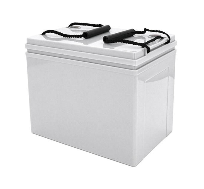 Корпус для акумуляторної батареї NP12v80ah, без клем (260x165x215)