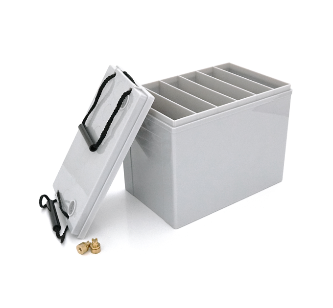 Корпус для акумуляторної батареї NP12v80ah, без клем (260x165x215)