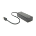 Хаб USB 3.0 UH-303, 4 порту, підтримка до 1TB, Black, Blister