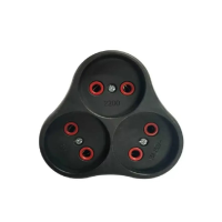 Розетка трійник із заземленням AK303B, Black, Q12
