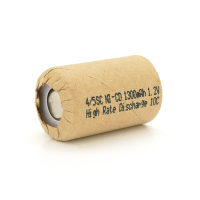 Акумуляторна батарея для шуруповерта Ni-Cd 4 / 5SC1300mAh 1.2V, 10C,23x32 mm