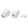 Модульний роз'єм OK-net Кат.5e UTP (180°, toolless) білий