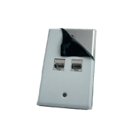Лицьова панель OK-net OK-MI122 2 порти
