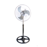 Вентилятор підлоговий метал OP-4531 R18, поворот 120 °, 3 режими, 220V, White, ціна за ящик (3шт), Box