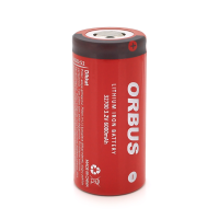Акумулятор 32700 LiFEPO4 ORBUS 32700-48G, 6000mAh, 3.2V, RED / GREY, Q120