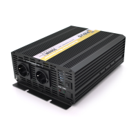 Інвертор напруги ORBUS ORMS2500 (2500Вт), 12 / 220V, approximated, 2 Shuko, 2 клемні дроти, 9 запобіжників, Box.Q20