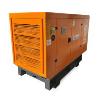 Дизельний генератор OYAL OYB-55 BAUDOUIN 4M06G55-5 55KVA / 48KW, Альтернатор OYL224D, витрата 75% навантаження - 8,8 літрів / год, 230 / 400 В, 50 Гц (AVR+ATS), 2400x1000x1500 мм, 1050 кг, 170 л
