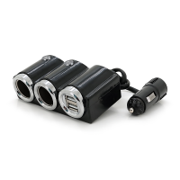 АЗУ розгалужувач Olesson 1502, 12V-3*12V+2*USB, Black, Blister АЗУ розгалужувач Olesson 1502, 12V-3*12V+2*USB, Black, Blister