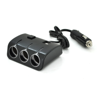 АЗП розгалужувач Olesson 1506, 12V-3 * 12V + 2 * USB, Black, Bliste АЗП розгалужувач Olesson 1506, 12V-3 * 12V + 2 * USB, Black, Bliste