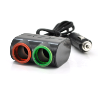 АЗП розгалужувач Olesson 1631, 12V-2 * 12V + USB, Black, Blister АЗП розгалужувач Olesson 1631, 12V-2 * 12V + USB, Black, Blister