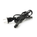 Кабель живлення CN 1.5m, 0.5mm, PC-184 / 2 A-C7 2 pin (американський роз'єм), Black, OEM Q50