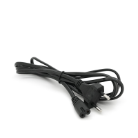 Кабель живлення 1.8m, 0.5mm, PC-184 / 2 CEE7 / 16-C7 2 pin (для побутової техніки), Black, OEM Q600