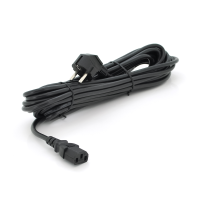 Кабель живлення Ritar PC-186 CEE7 / 17-C13, 10.0m, 0.75mm, 3 pin (евровилка), Black, OEM, МЕДЬ!!!!