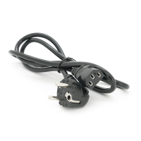 Кабель живлення Schuko PC-186 CEE7 / 7-C13, 1.2M, 0.75mm OEM (євровилка) Q25 / 300
