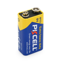Батарейка сольова PKCELL 9V / 6F22, крона, 1 штука shrink ціна за shrink, Q10 / 500