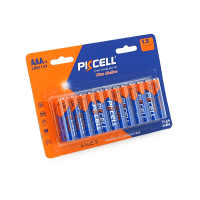 Батарейка лужна PKCELL 1.5V AAA / LR03, 24 штуки у блістері ціна за блістер, Q12