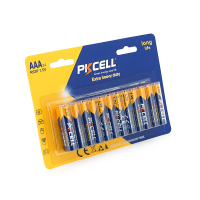 Батарейка сольова PKCELL 1.5V AAA / R03, 24 штуки у блістері ціна за блістер, Q12