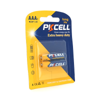 Батарейка сольова PKCELL 1.5V AAA / R03, 2 штуки у блістері ціна за блістер, Q12 / 144
