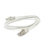 Патч-корд литий MERLION, FTP, RJ45, Cat.5e, 1m, сірий, CCA, Q200