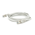 Патч-корд литий MERLION, FTP, RJ45, Cat.5e, 2m, сірий, CCA, Q200