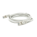 Патч-корд литий MERLION, FTP, RJ45, Cat.5e, 2m, сірий, CCA, Q200