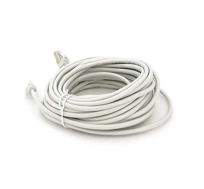 Патч-корд литий MERLION, FTP, RJ45, Cat.5e, 10m, сірий, CU, Q200