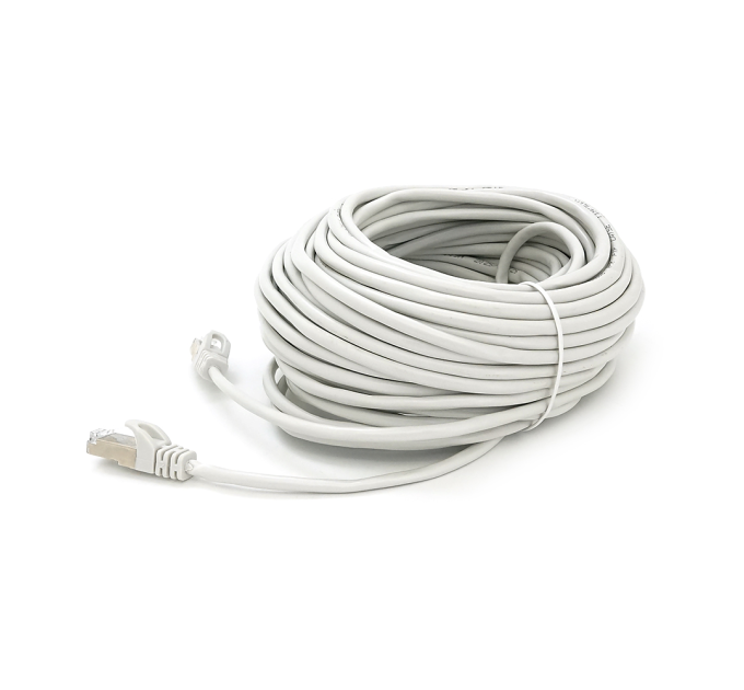 Патч-корд литий MERLION, FTP, RJ45, Cat.5e, 20m, сірий, CU, Q200