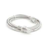 Патч-корд литий RITAR, CCA, UTP, RJ45, Cat.5e, 1.5m, сірий Q1000