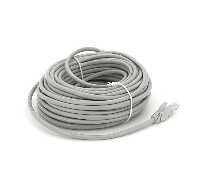 Патч-корд литий RITAR, CCA, UTP, RJ45, Cat.5e, 15m, сірий Q100