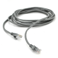 Патч-корд литий RITAR, CCA, UTP, RJ45, Cat.5e, 2m, сірий Q750