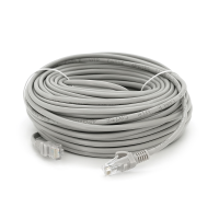 Патч-корд литий RITAR, CCA, UTP, RJ45, Cat.5e, 30m, сірий Q50