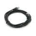 Патч-корд литий RITAR, CCA, UTP, RJ45, Cat.5e, 3m, чорний Q400