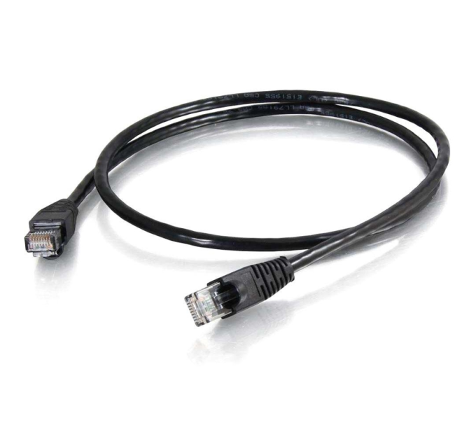 Патч-корд литий RITAR, CCA, UTP, RJ45, Cat.5e, 5m, чорний Q300