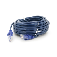 Патч-корд литий RITAR, UTP, RJ45, Cat.5e, 10m, фіолетовий, Cu (мідь)