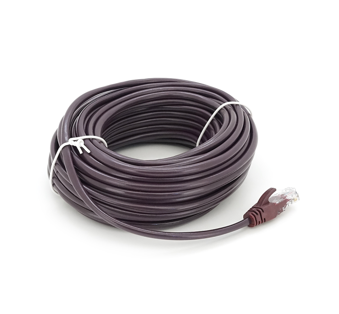 Патч-корд литий RITAR, UTP, RJ45, Cat.5e, 15m, фіолетовий, Cu (мідь)