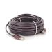 Патч-корд литий RITAR, UTP, RJ45, Cat.5e, 15m, фіолетовий, Cu (мідь)