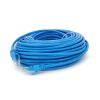 Патч-корд литий RITAR, UTP, RJ45, Cat.5e, 20m, синій, Cu (мідь)