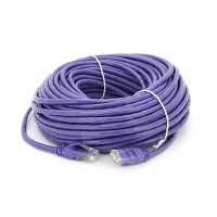 Патч-корд литий RITAR, UTP, RJ45, Cat.5e, 25m, фіолетовий, Cu (мідь)