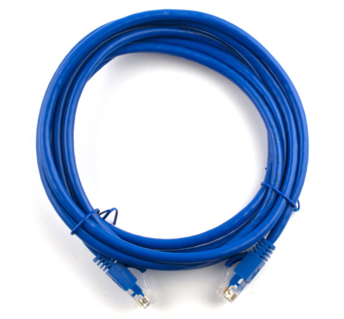 Патч-корд литий RITAR, UTP, RJ45, Cat.5e, 30m, синій, Cu (мідь)