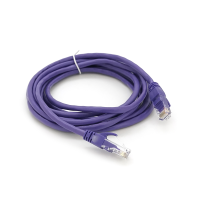 Патч-корд литий RITAR, UTP, RJ45, Cat.5e, 3m, фіолетовий, Cu (мідь)