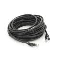 Патч-корд литий RITAR, UTP, RJ45, Cat.6, 10m, чорний, Cu (мідь) Q100